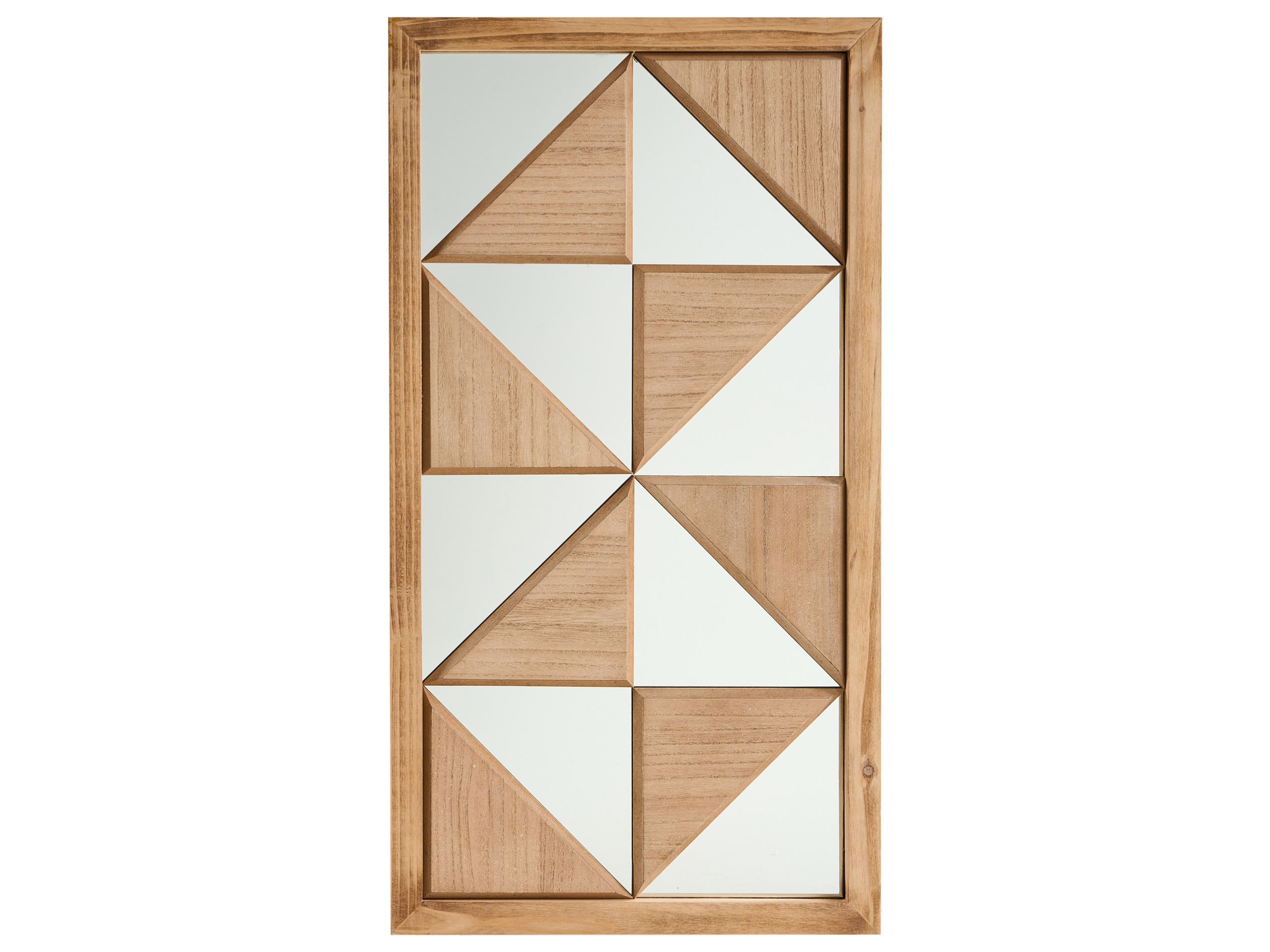 BRANDWELL Wall Decor Fir Wood - Light Brown