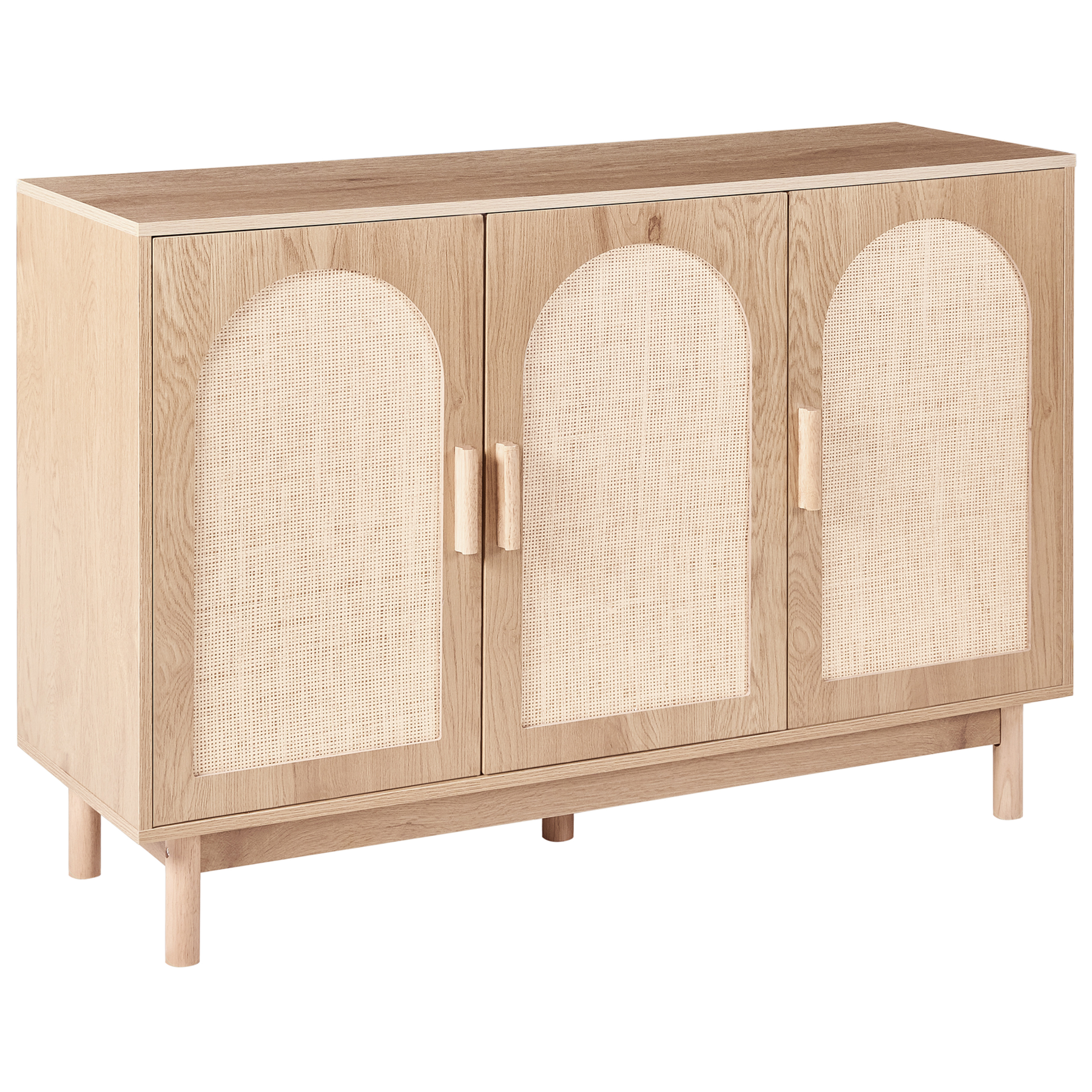 COSTELLA Sideboard with 3 Door - Light Oak