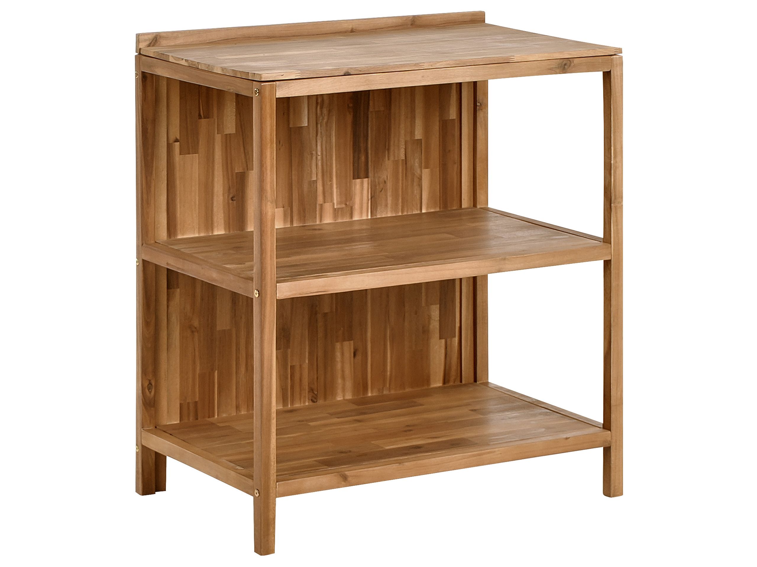 NEVOSA Outdoor Kitchen Island Acacia Wood 80cm Brown