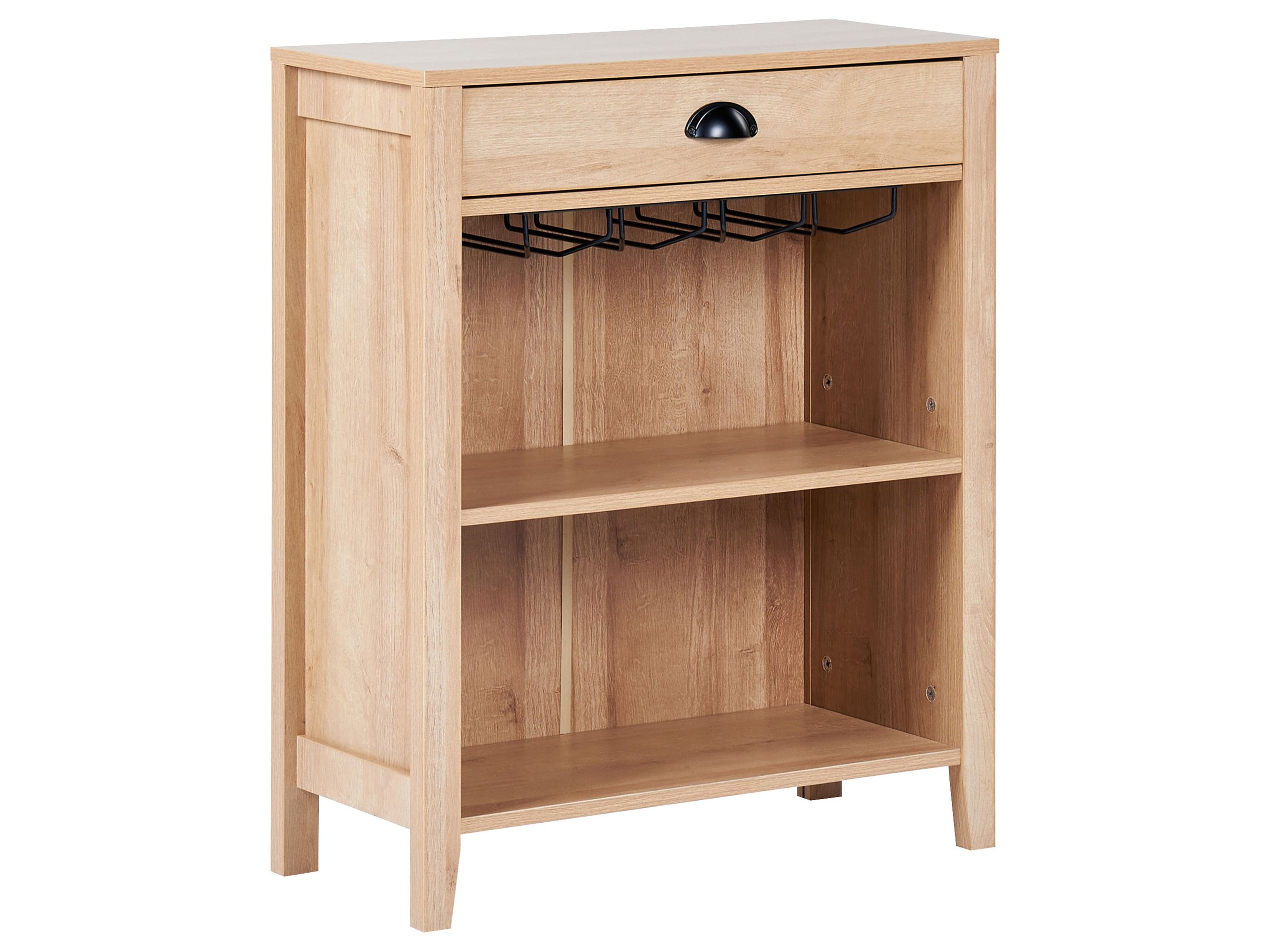 1 Drawer Sideboard Light Wood WALKERSTON