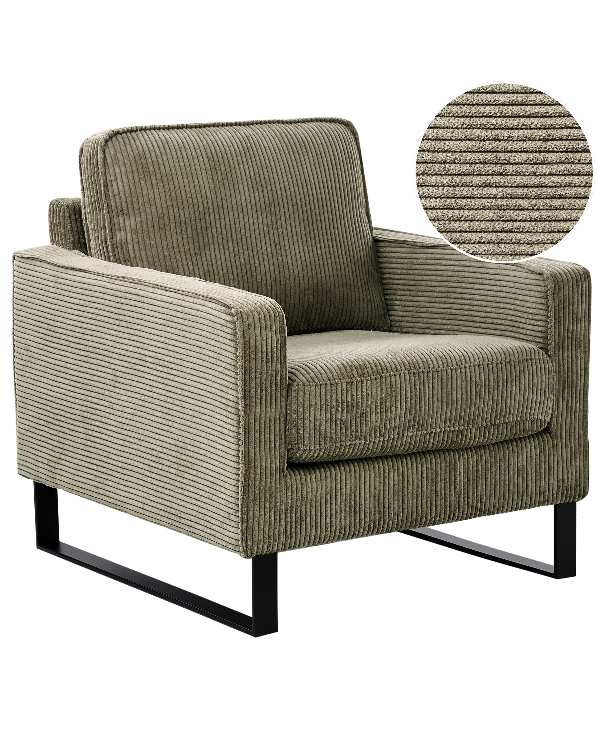 Armchair VIND Corduroy Green