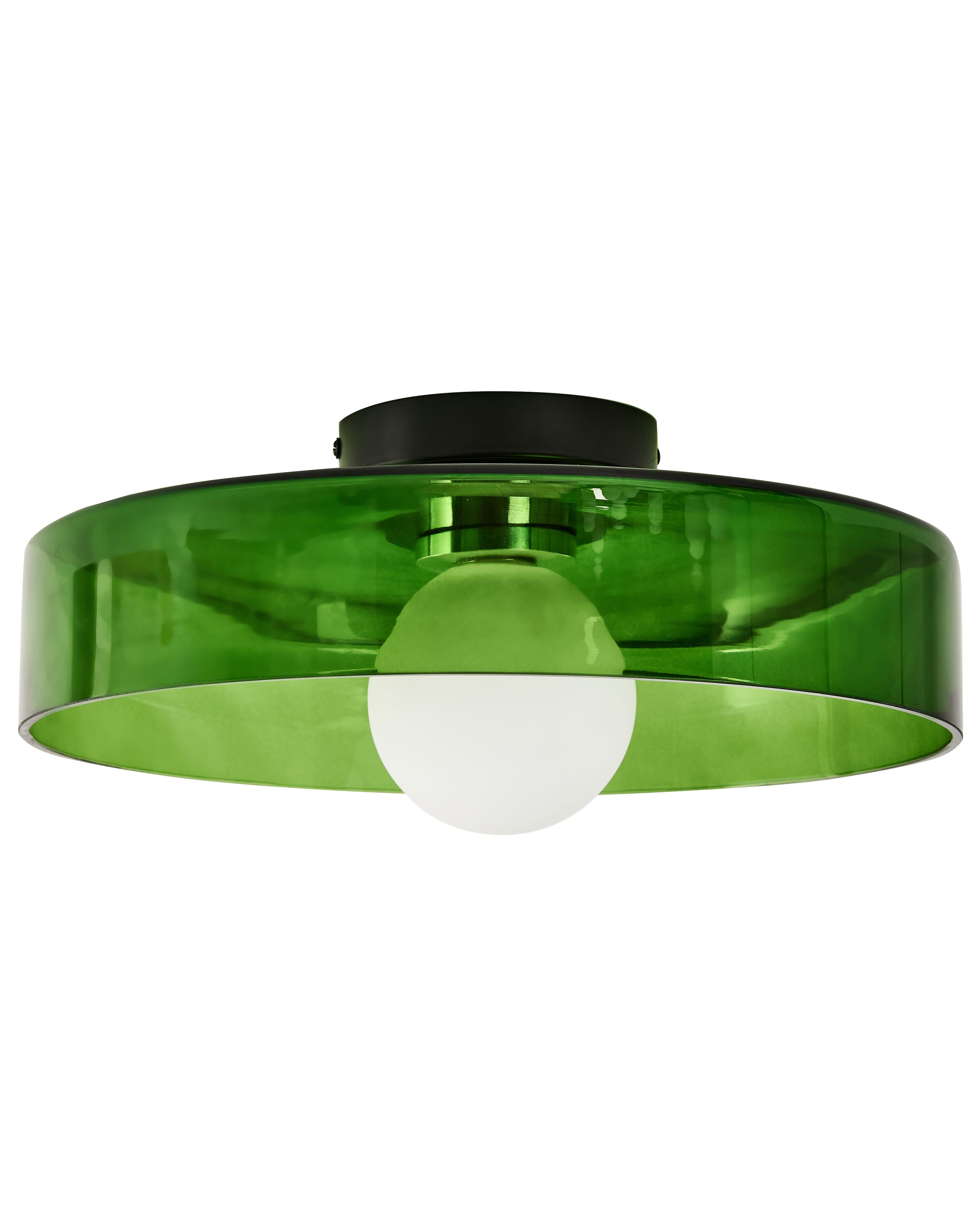 STRATWELL Glass Ceiling Lamp - Green