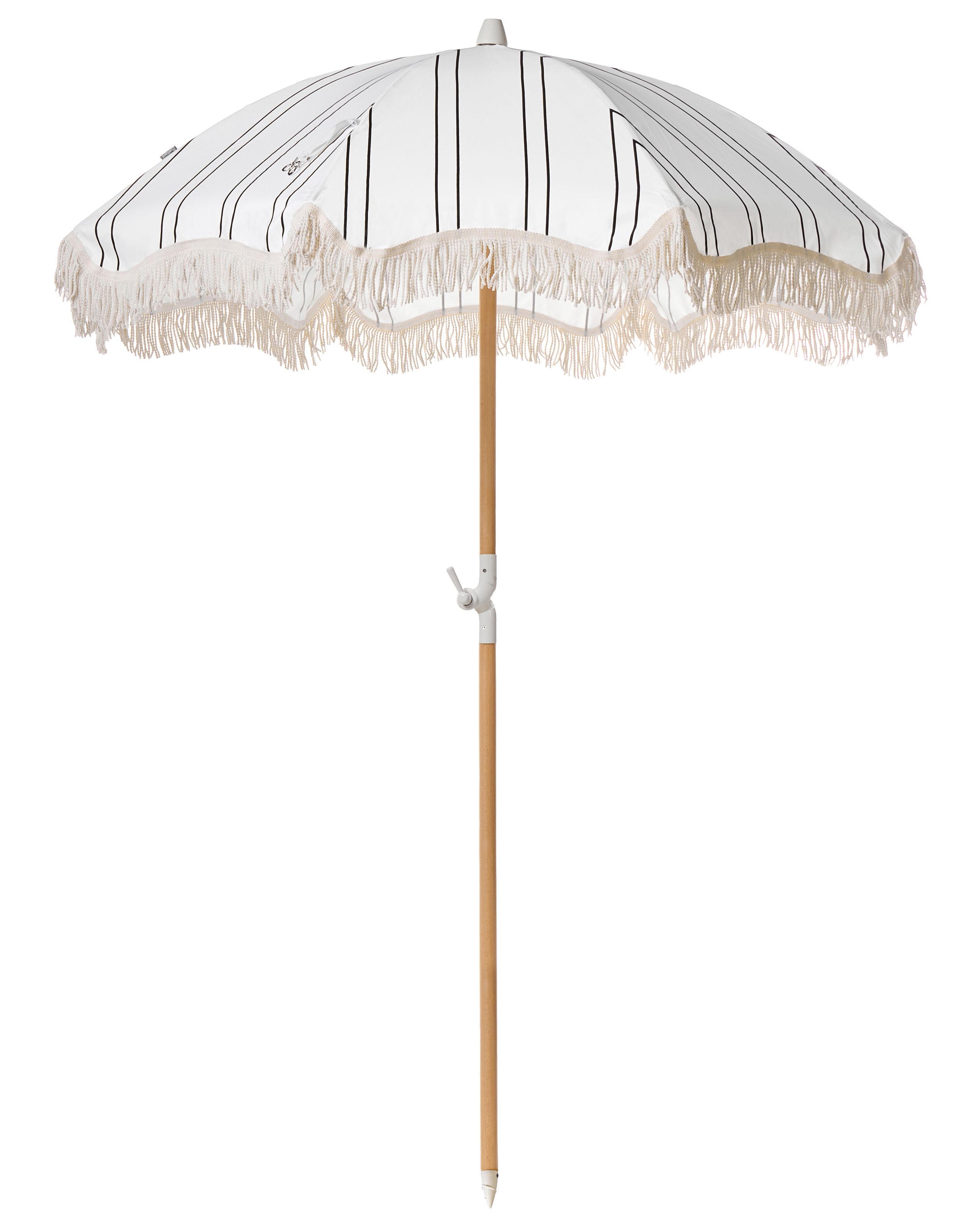 MERRIFORD Patio Parasol - White with Black