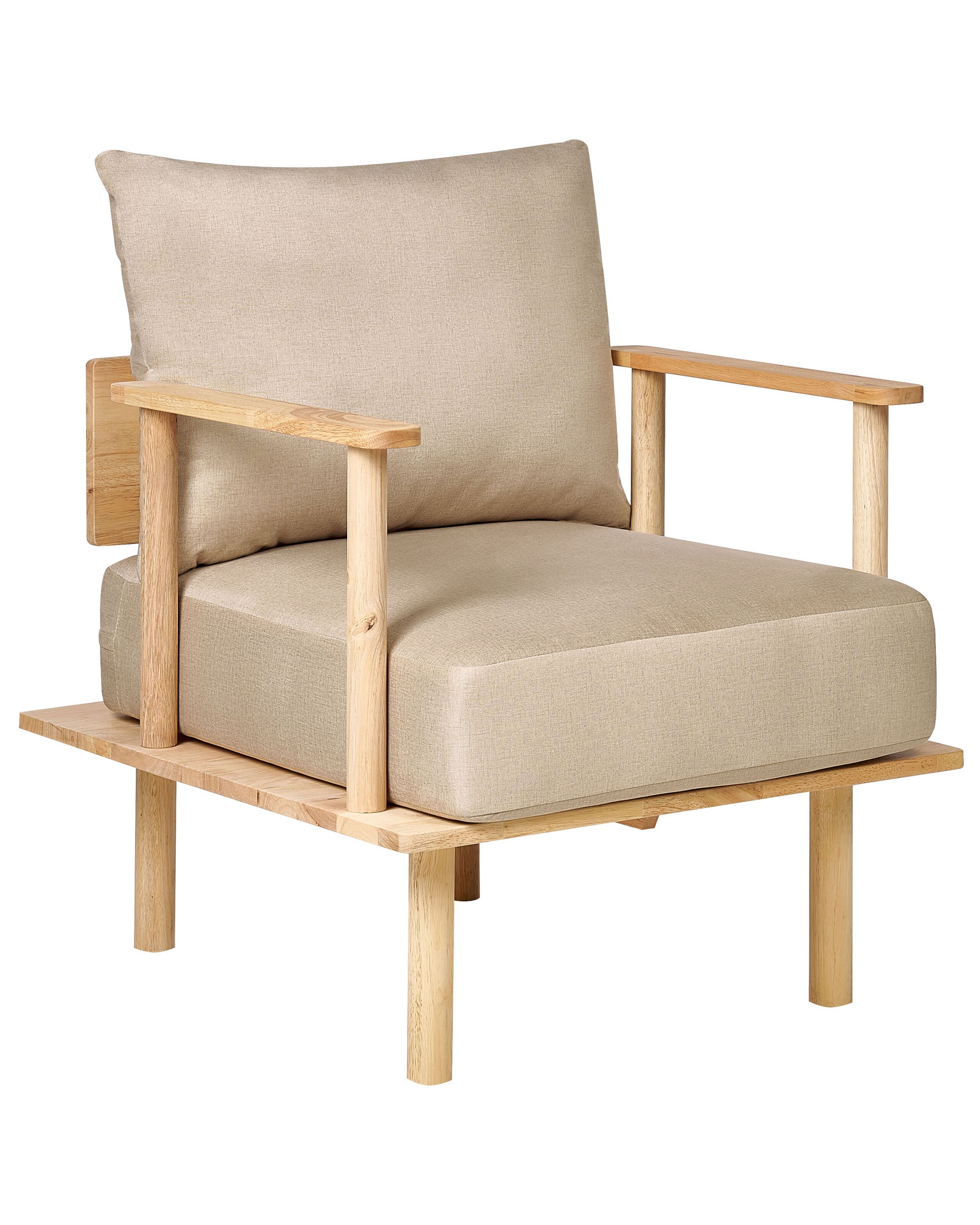 Armchair ASKER Fabric Sand Beige