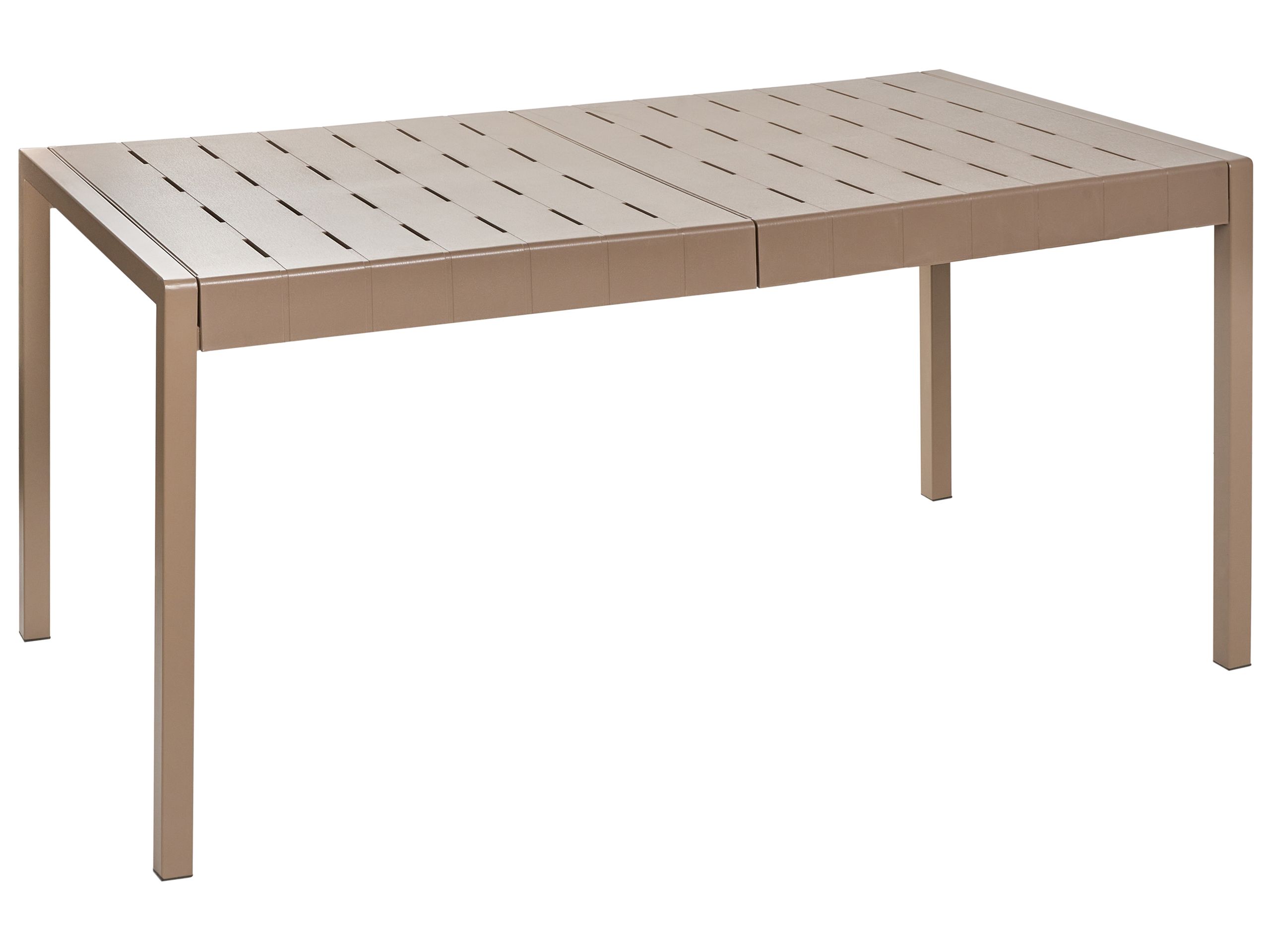 MILLDEN Garden Dining Table - Brown