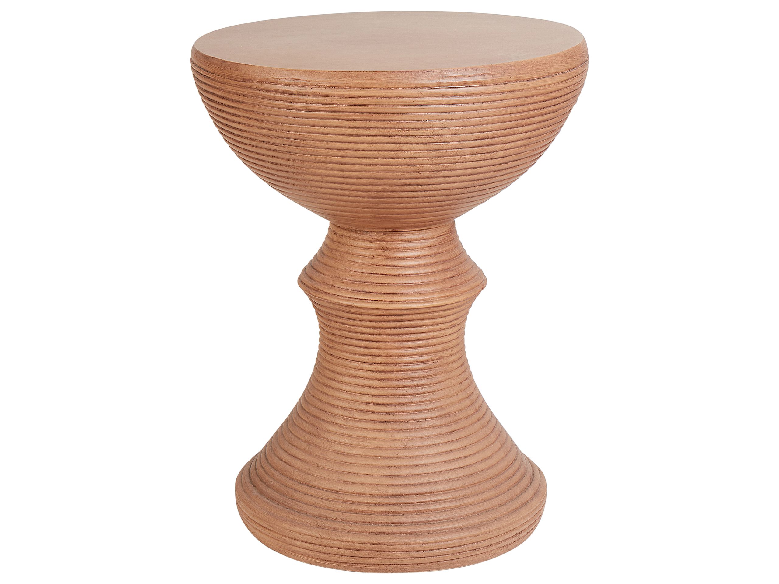 Accent Side Table Light Wood CALDARO