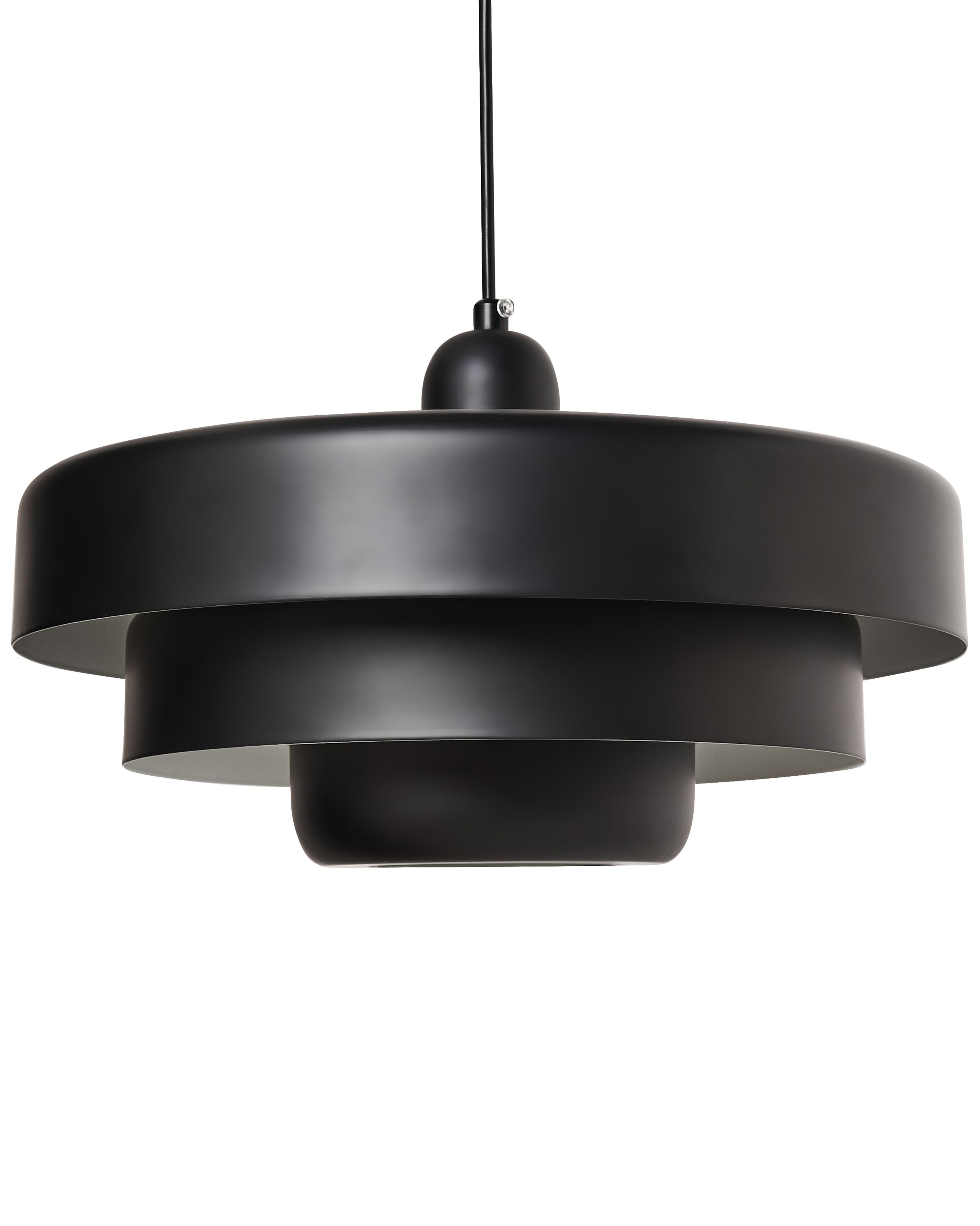 HOLLINGMERE Metal Pendant Lamp - Black