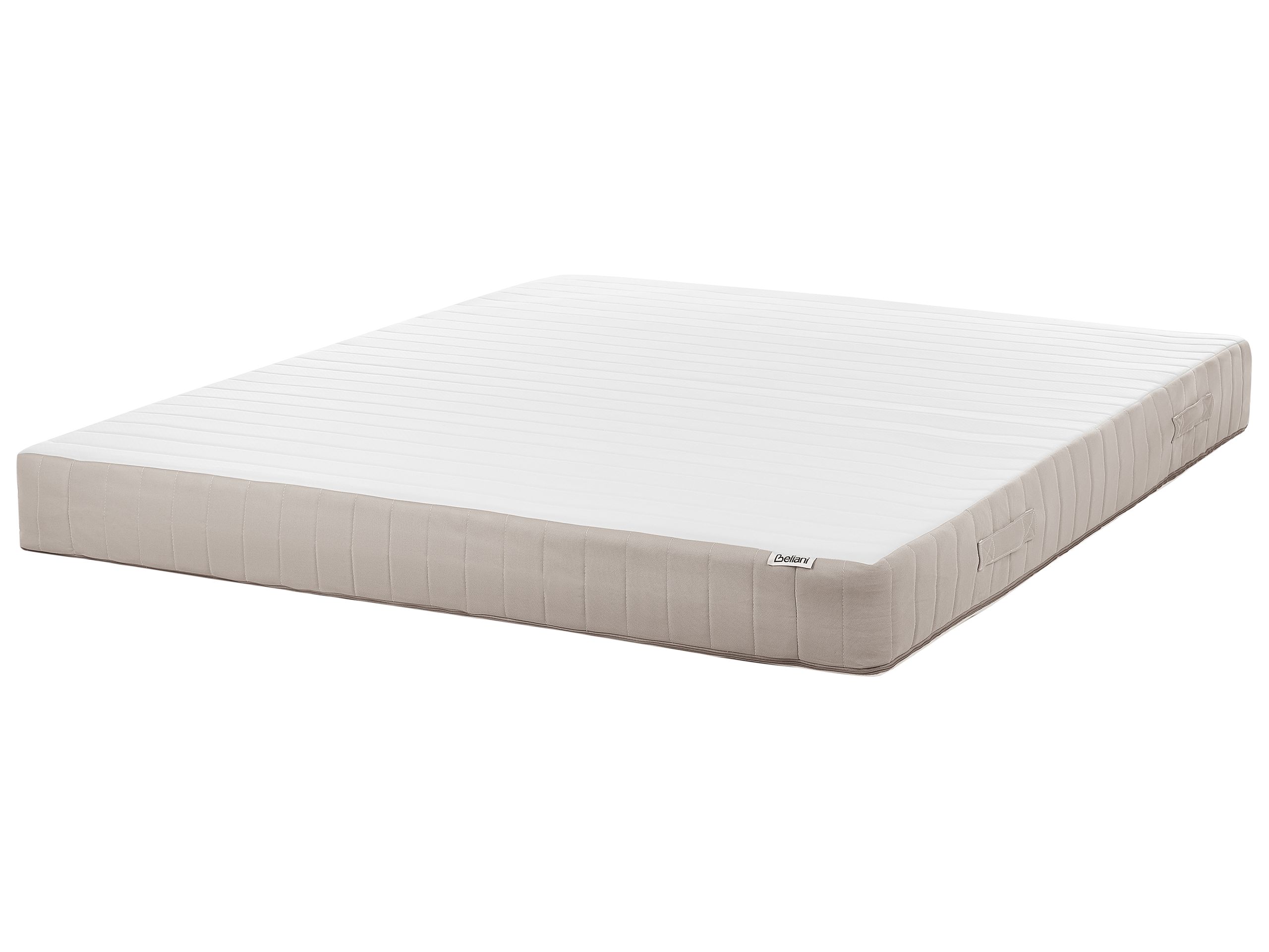 TRINGY Latex Pocket Spring Mattress Firm 180 x 200cm Super Kingsize - White with Grey
