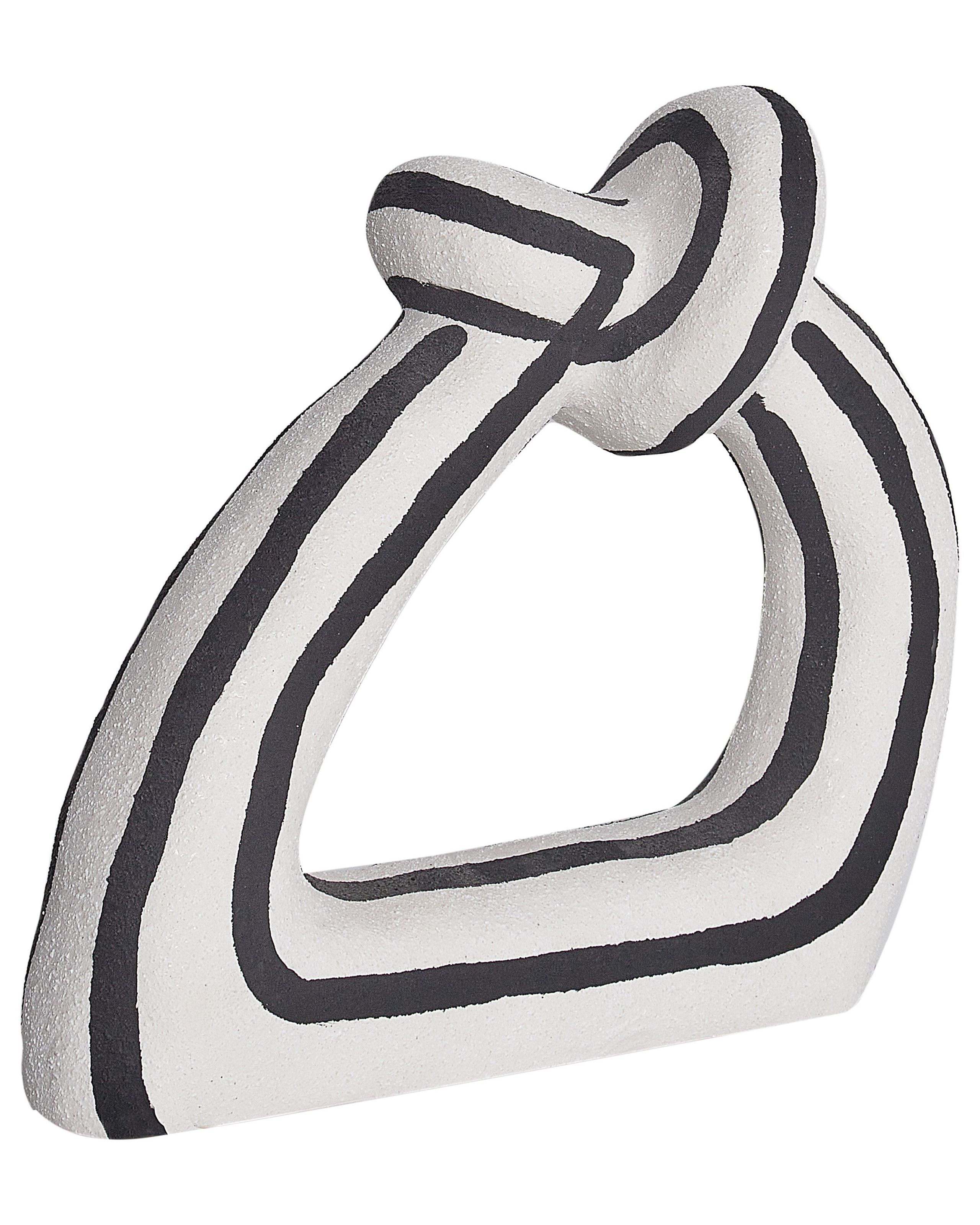 Figurine ZANDER Stoneware Black/ White