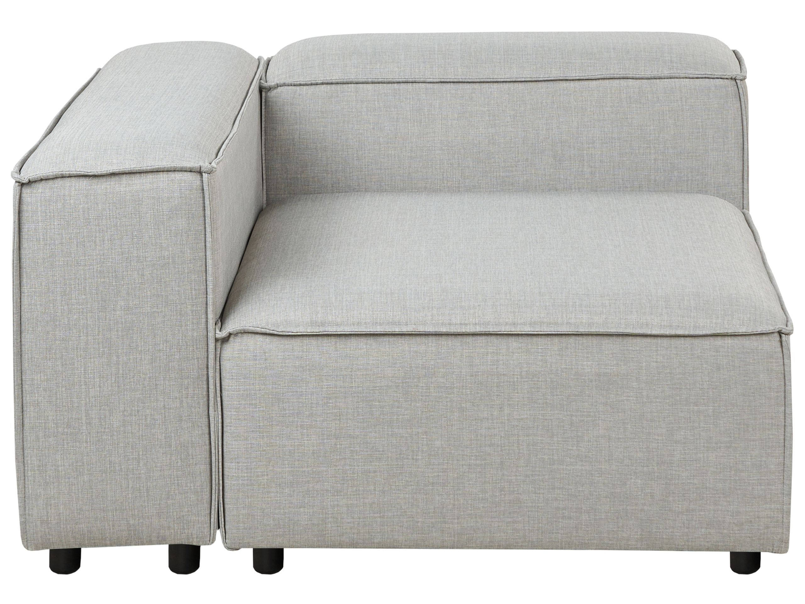 Right Hand Fabric Corner Section Light Grey ARDAL