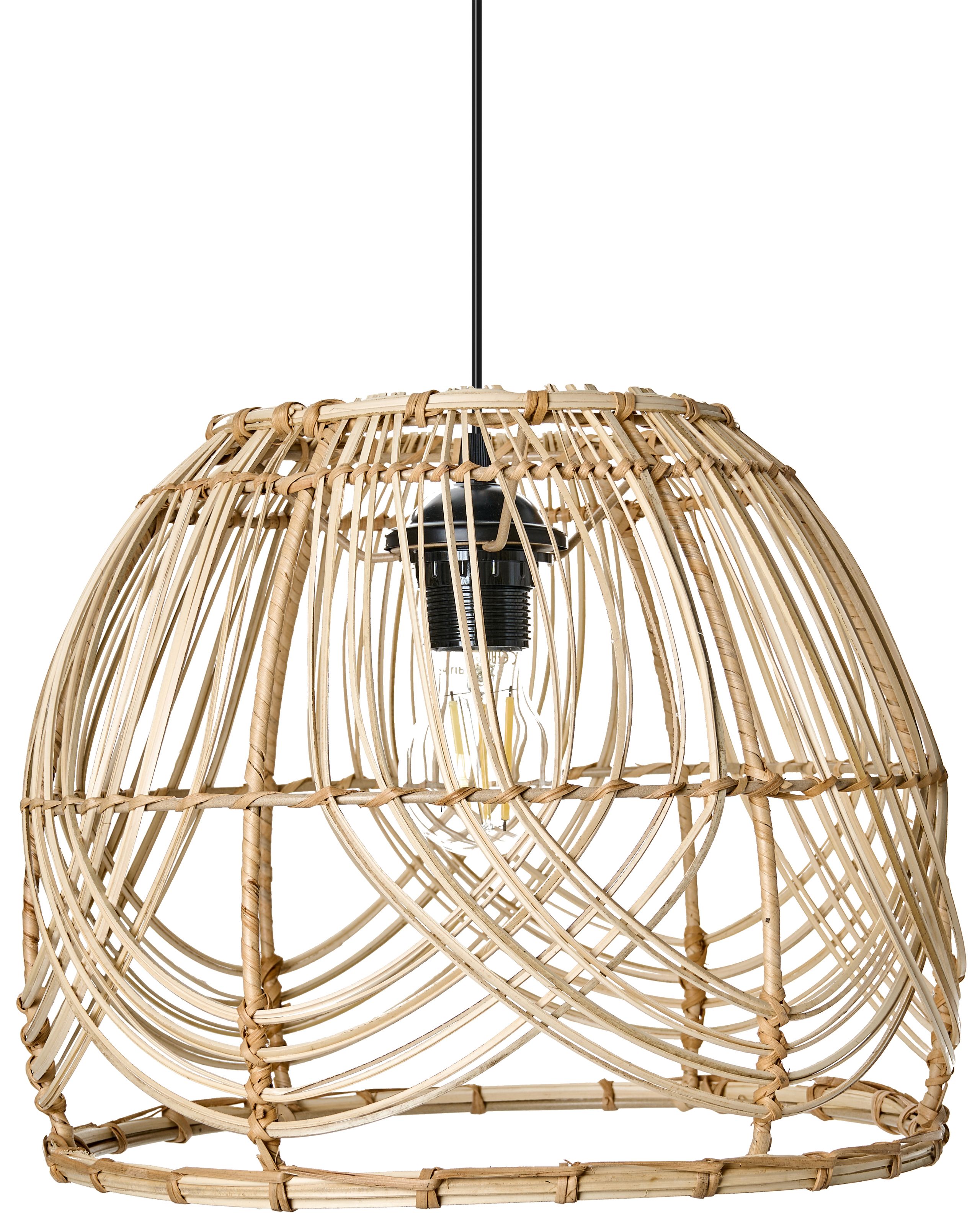 HEATHBURY Rattan Pendant Lamp - Natural