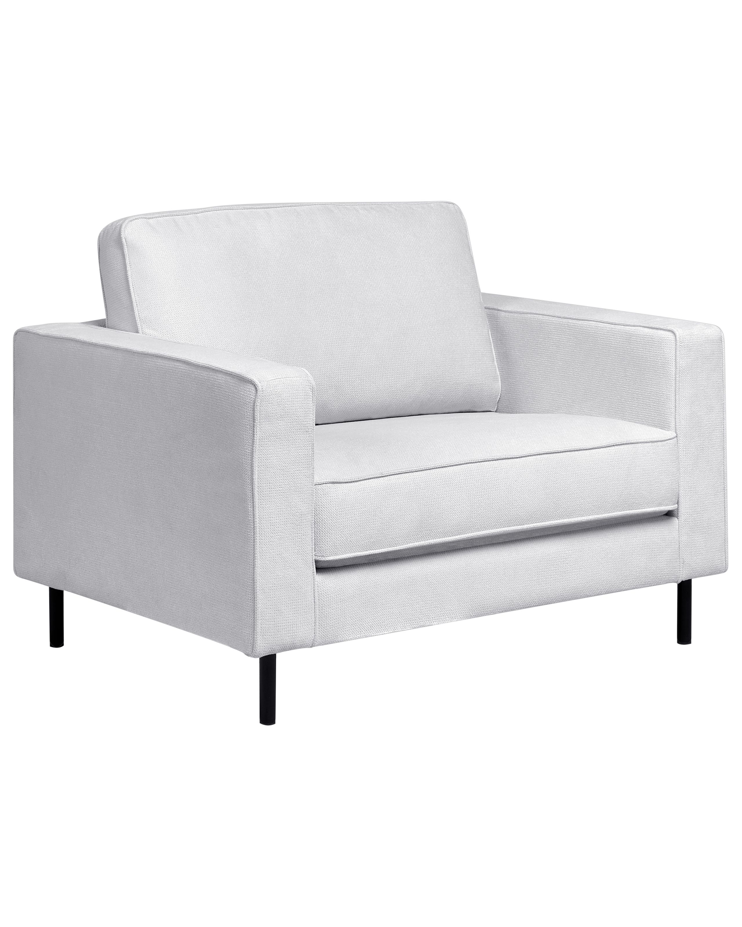 CLOVENDEN Fabric Armchair - Grey