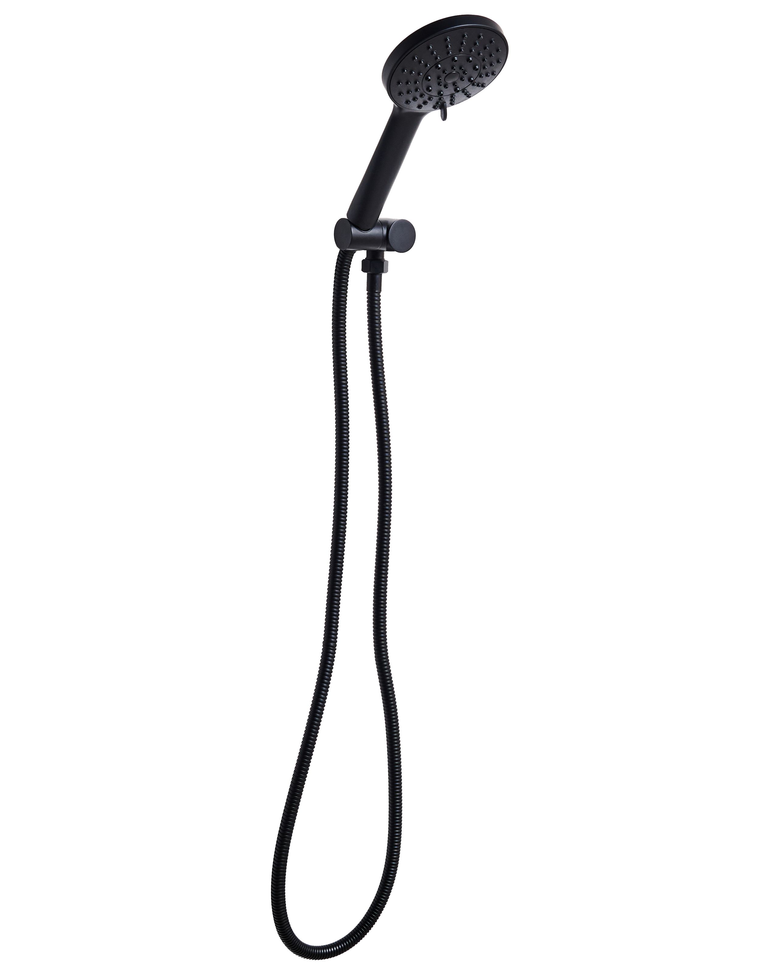 CRUXDEN Shower Head and Hose Kit - Black