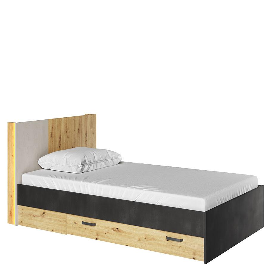 Blocky 11 Bed With LED