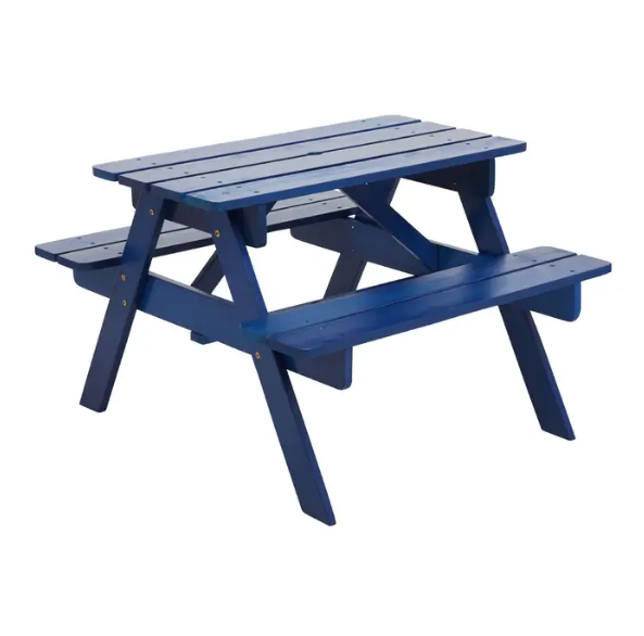 ROHEI Kids Picnic Bench - Blue