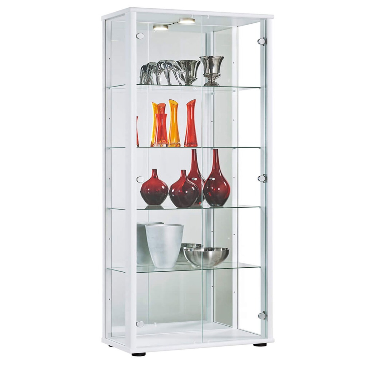 Everleigh 2 Door Display Rack - White
