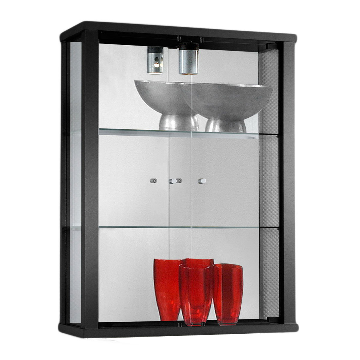 Everleigh Wall Mounted Display Unit - Black
