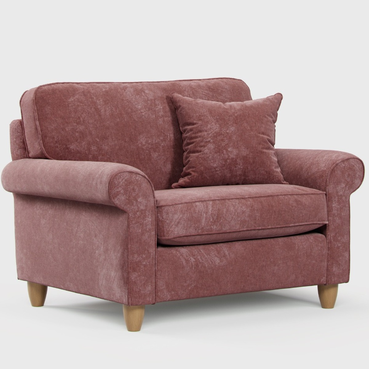 Armchair - COASTAL Fabric - Deep Terra 123cm