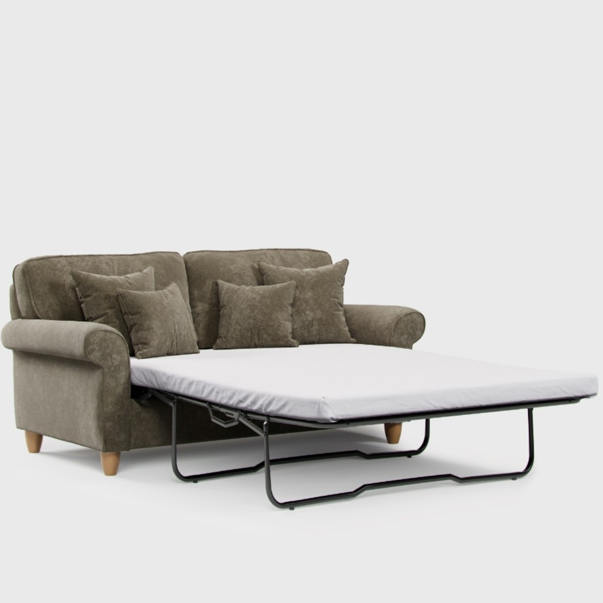 2 Seater Sofa Bed - COASTAL Fabric - Winter Moss