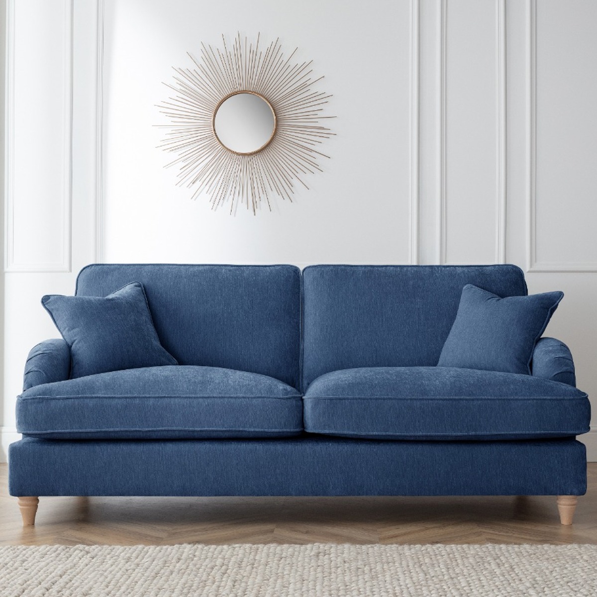 3 Seater Sofa - COCOON Fabric - Navy