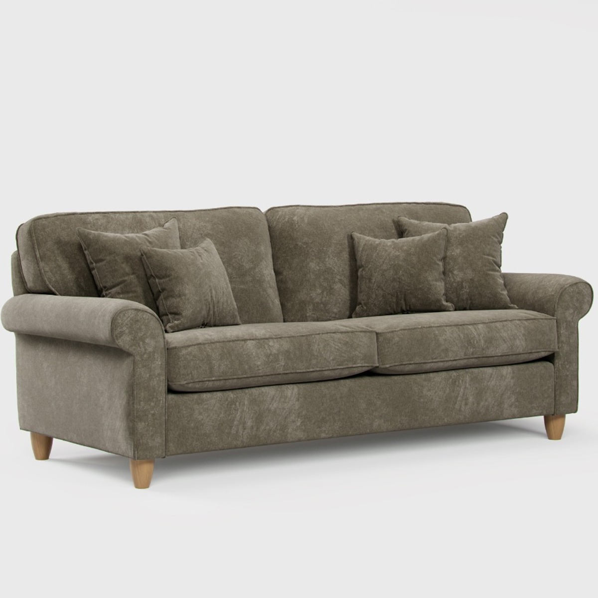 4 Seater Sofa - COASTAL Fabric - Winter Moss