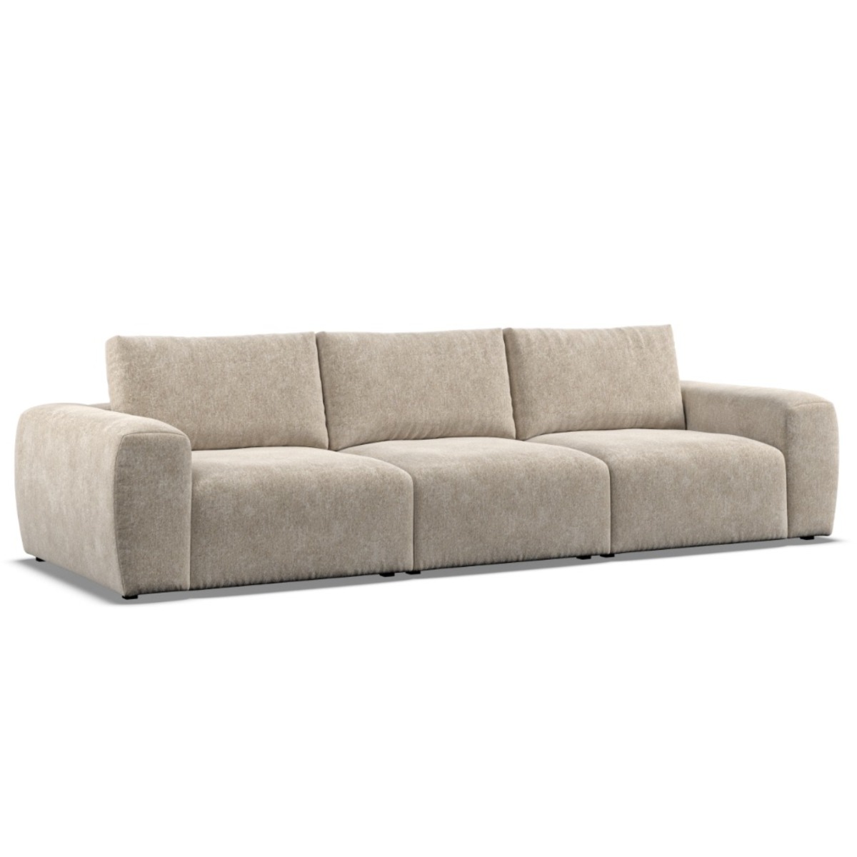 3 Seater Sofa - GRAZ Fabric Pearl