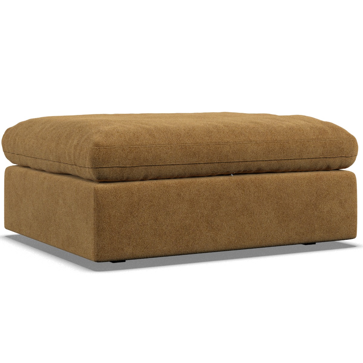 Footstool - OBLAK Fabric Amber