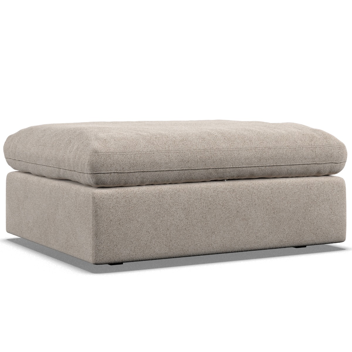 Footstool - OBLAK Fabric Fossil
