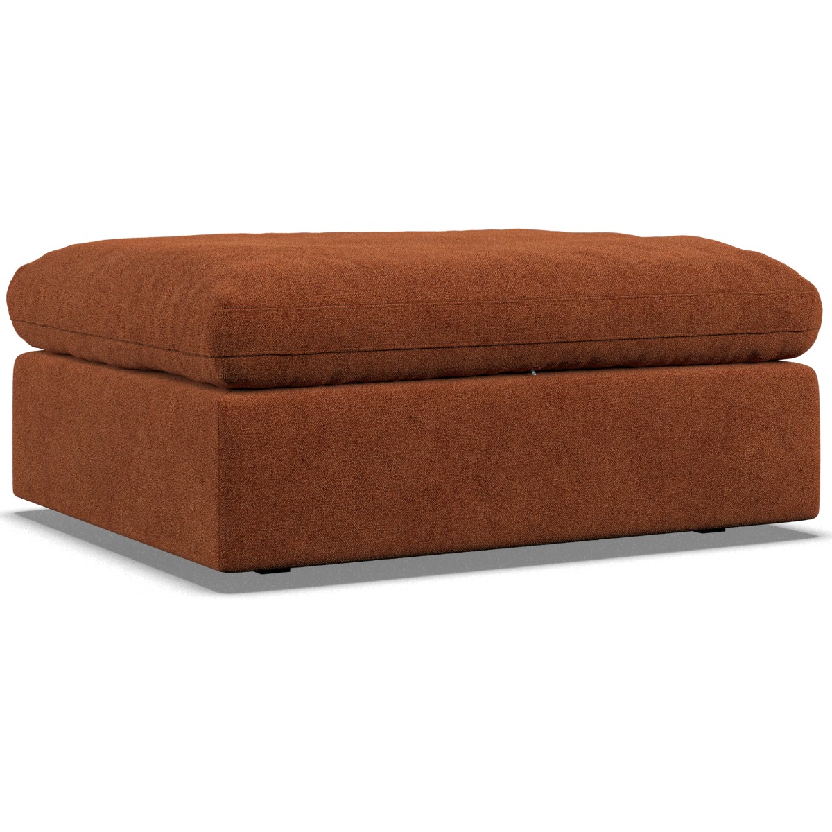 Footstool - OBLAK Fabric Saffron
