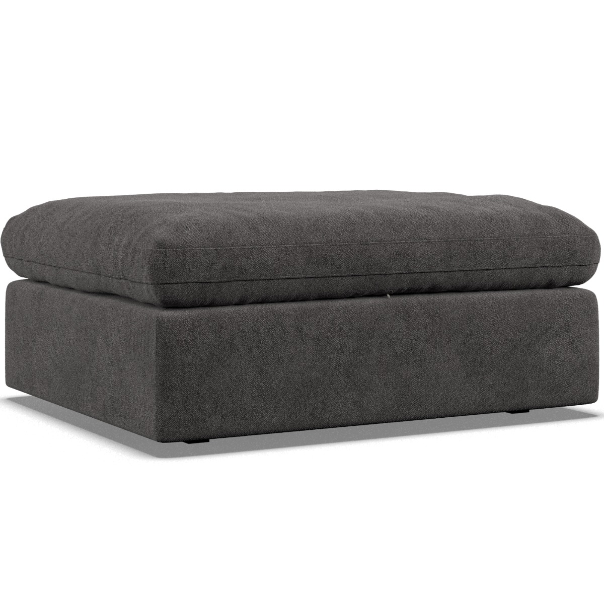 Footstool - OBLAK Fabric Slate