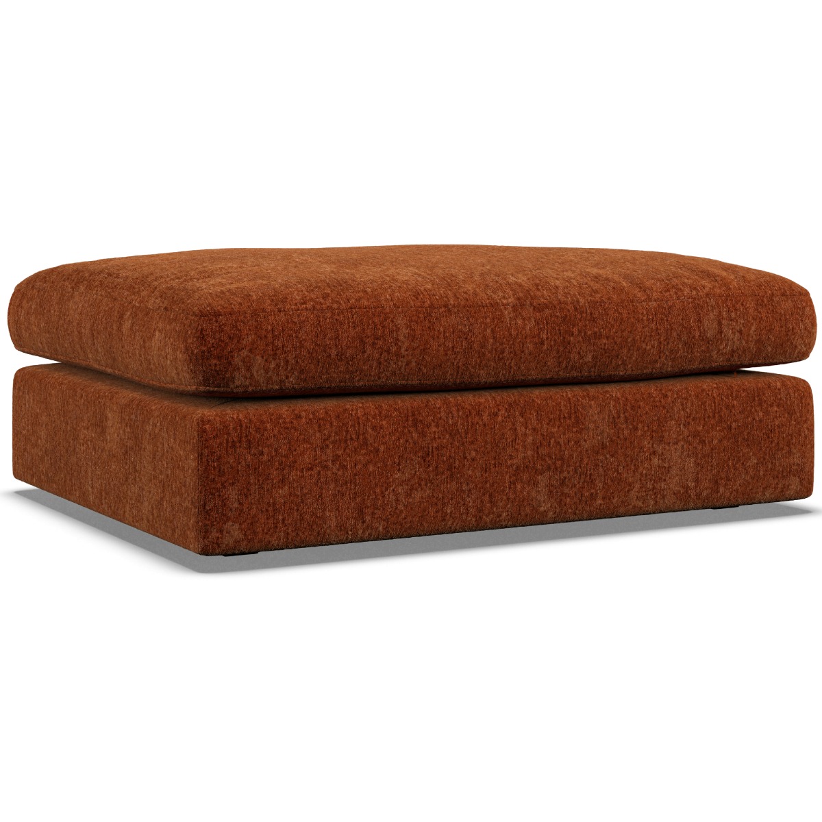 Footstool - SOVA Fabric Deep Terra