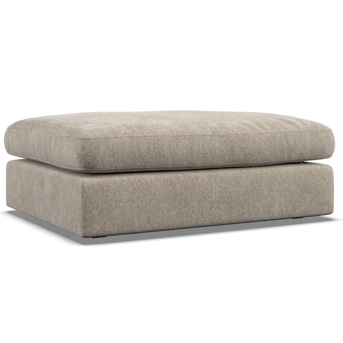 Footstool - SOVA Fabric Pearl