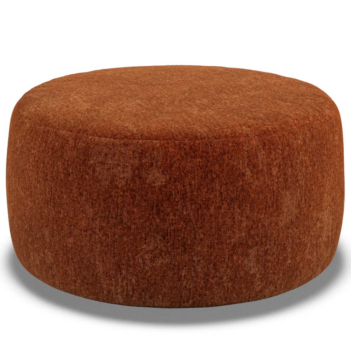 Footstool - GRAZ Fabric Deep Terra