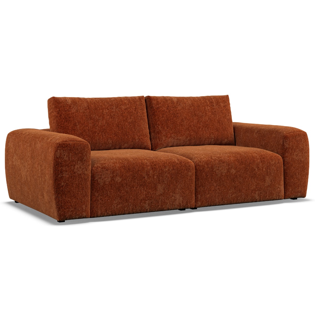 2 Seater Sofa - GRAZ Fabric Deep Terra