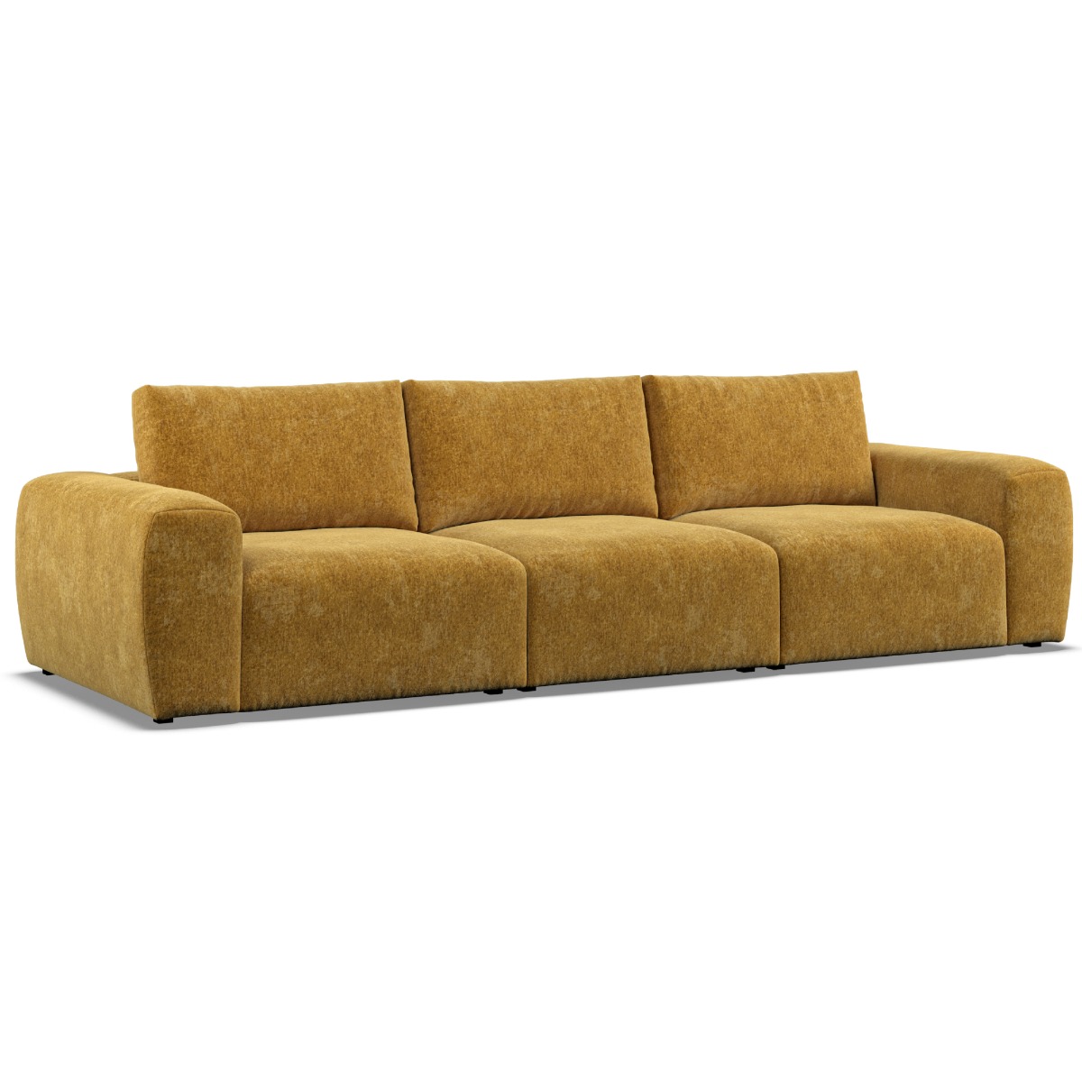 3 Seater Sofa - GRAZ Fabric Sunny