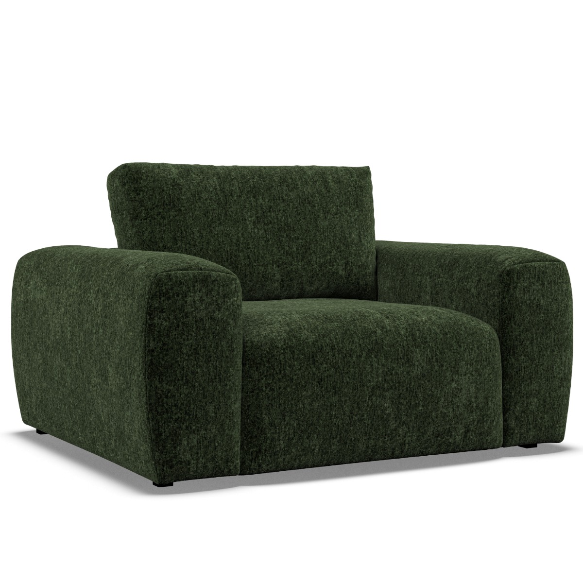 Armchair - GRAZ Fabric Bottle Green