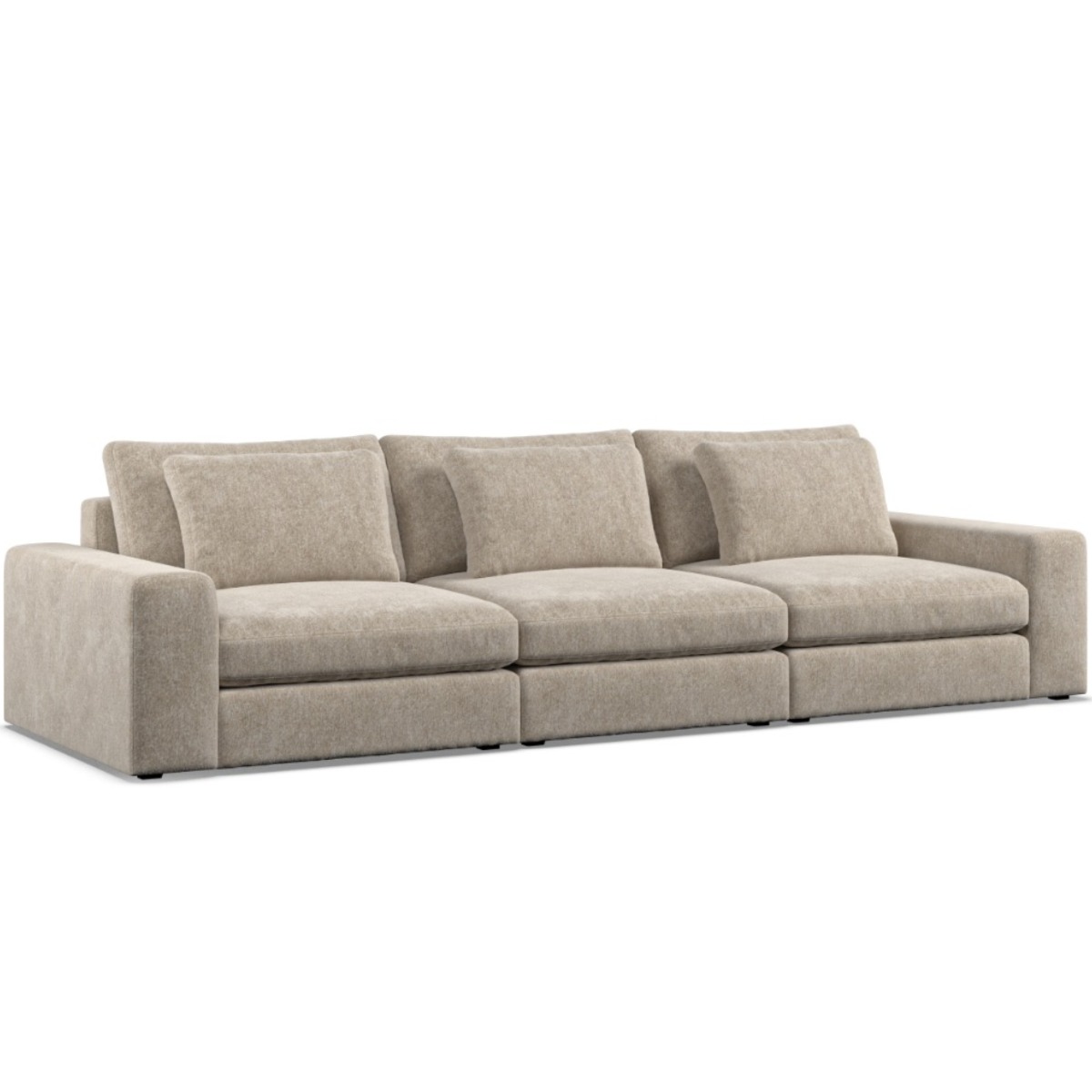 3 Seater Sofa - SOVA Fabric Pearl