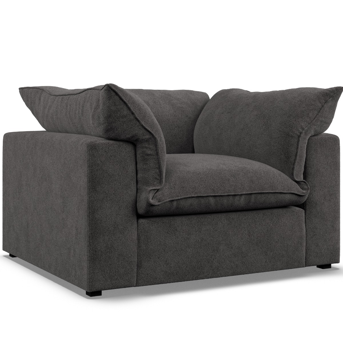 Armchair - PUEBLA Fabric Slate