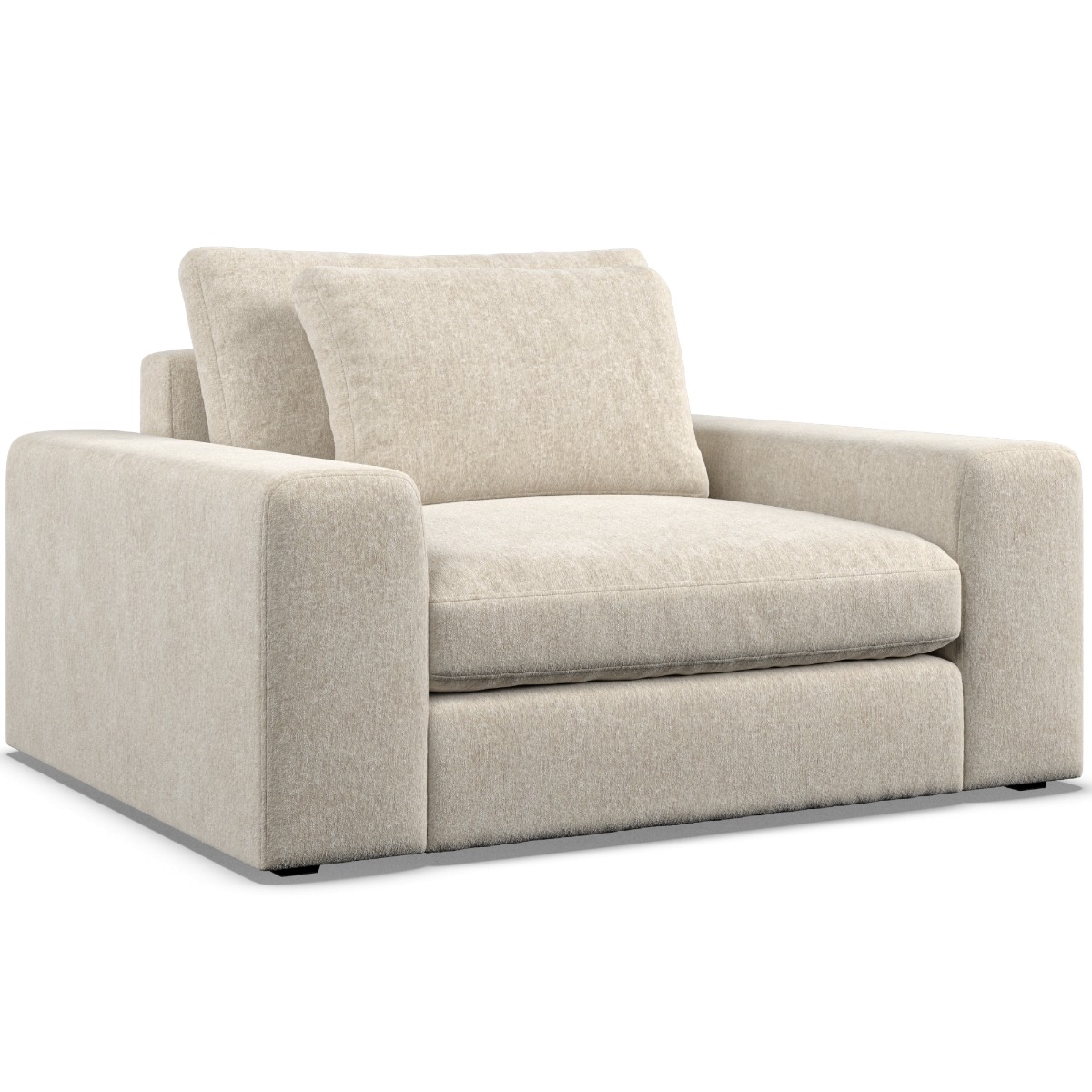 Armchair - SOVA Fabric Ivory