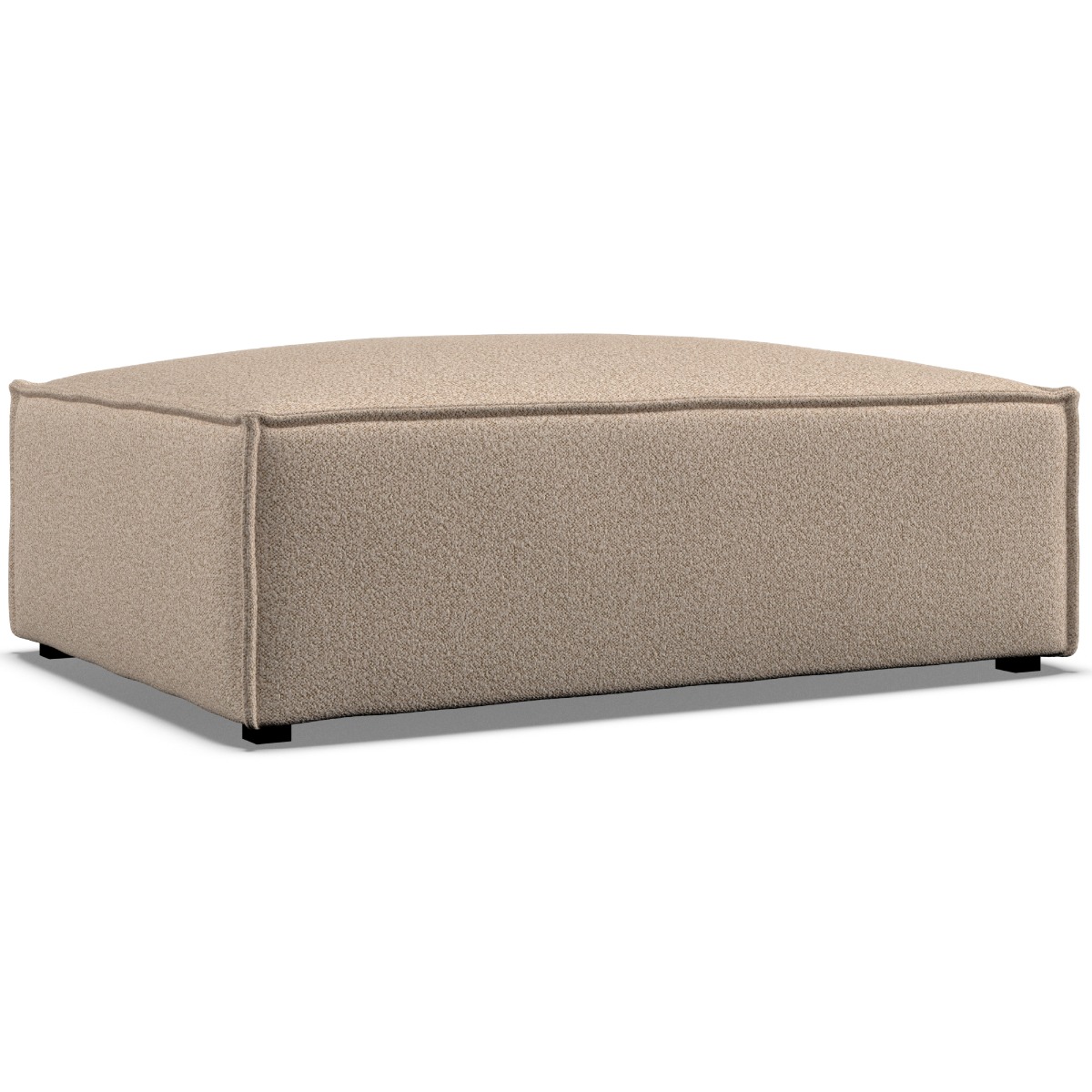 Footstool - LUCCA Fabric Beige