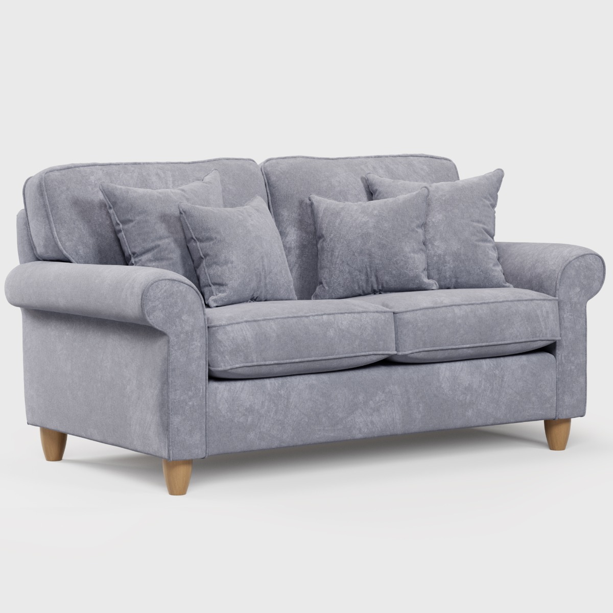 2 Seater Sofa - COASTAL Fabric - Anthracite