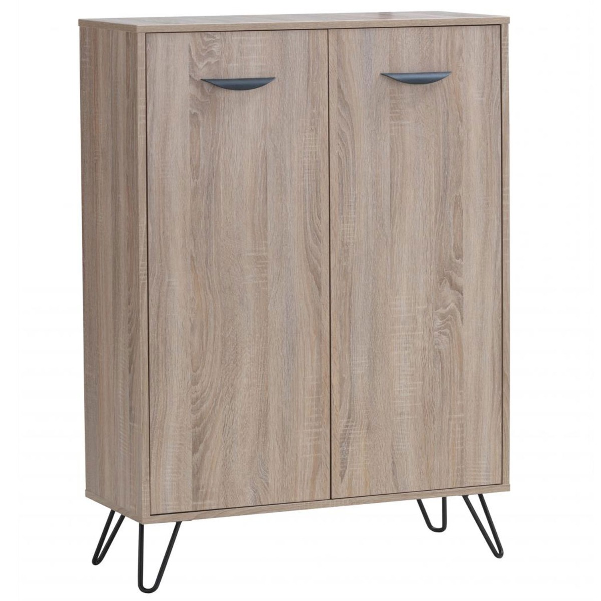 Rixton Display Cabinet with 2 Door - Oak Effect