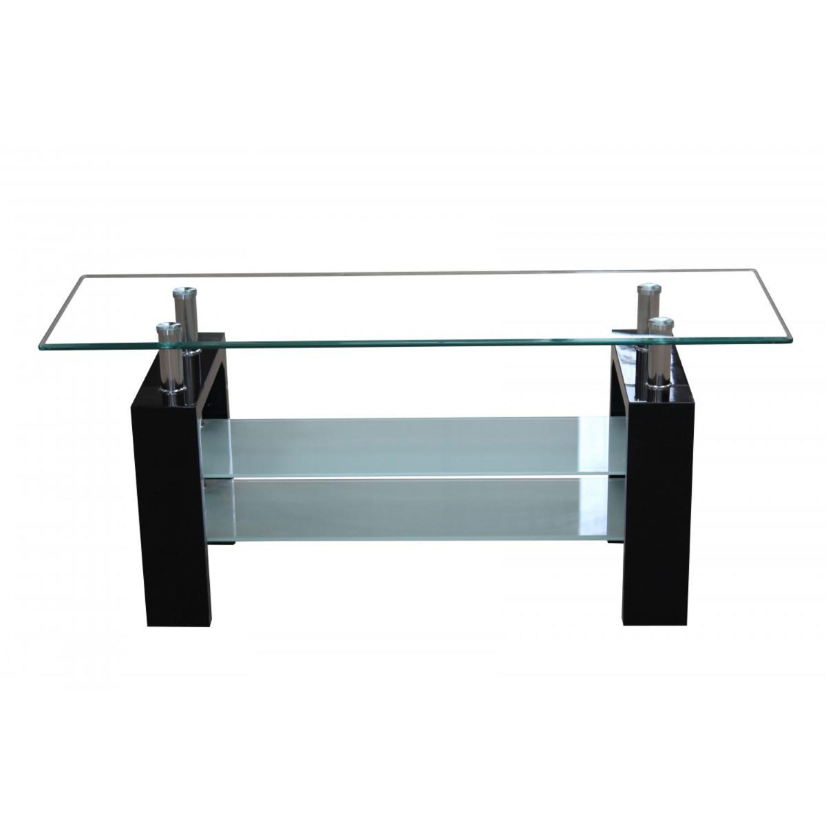 Atticus High Gloss TV Unit - Black