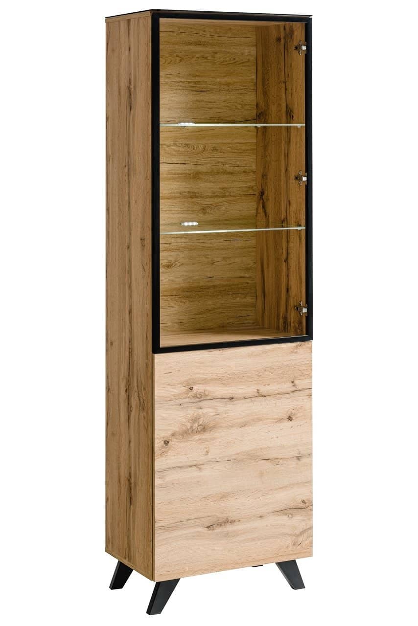 Slim Tall Display Cabinet