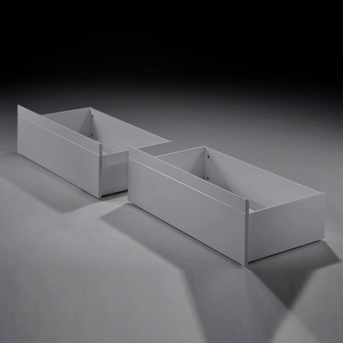 Fiorella Bunk Bed Pair of Drawers - Grey
