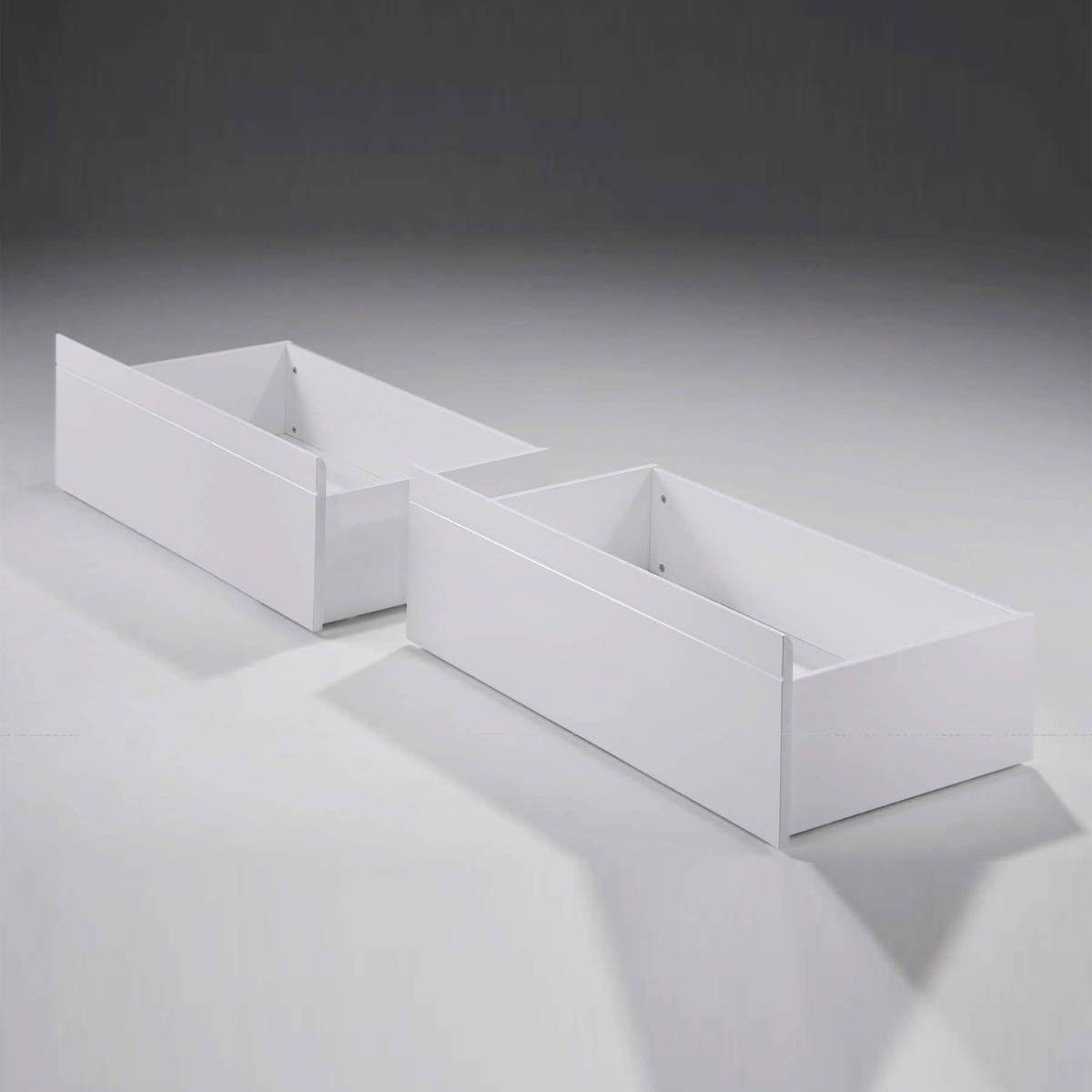 Fiorella Bunk Bed Pair of Drawers - White