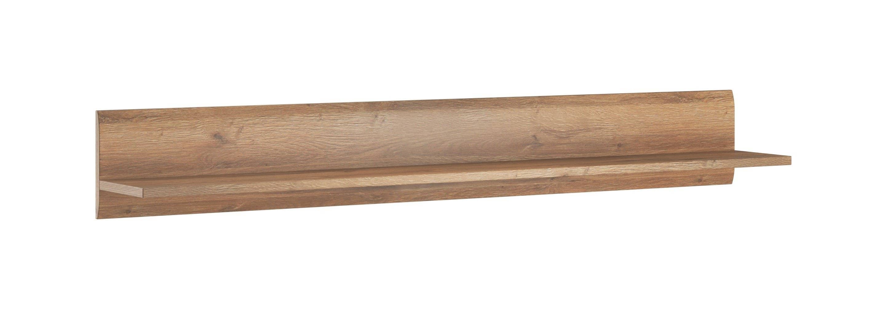 Oklahoma 01 Wall Shelf 160cm - Oak Grandson