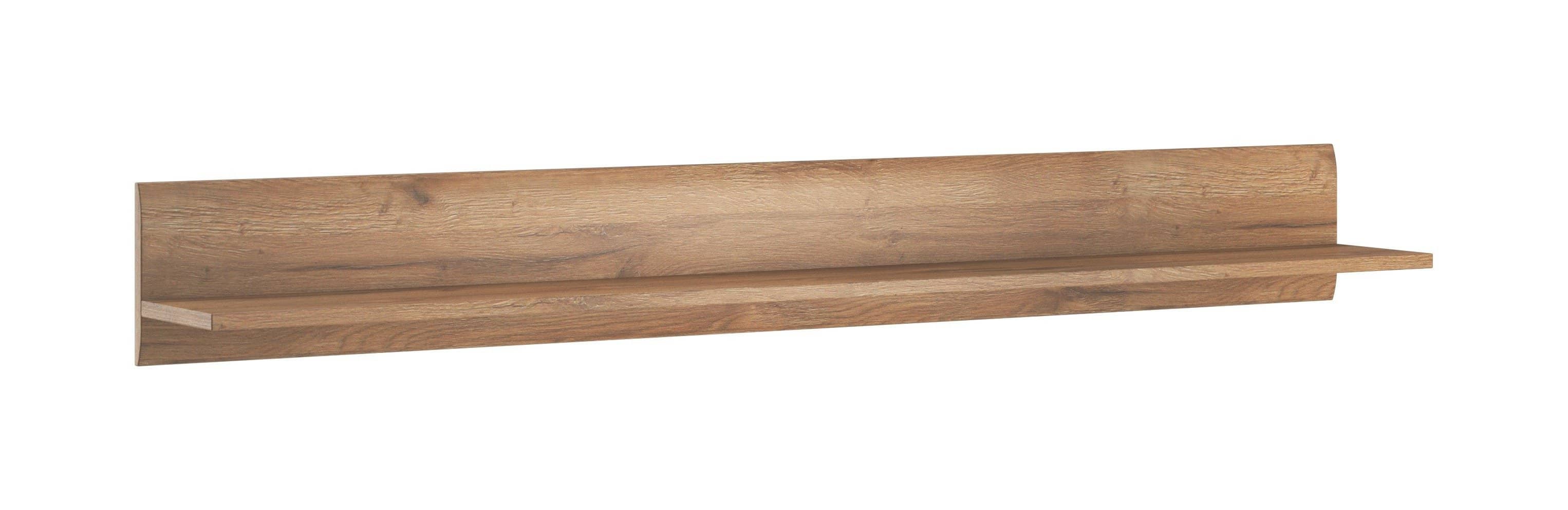 Oklahoma 02 Wall Shelf 180cm - Oak Grandson