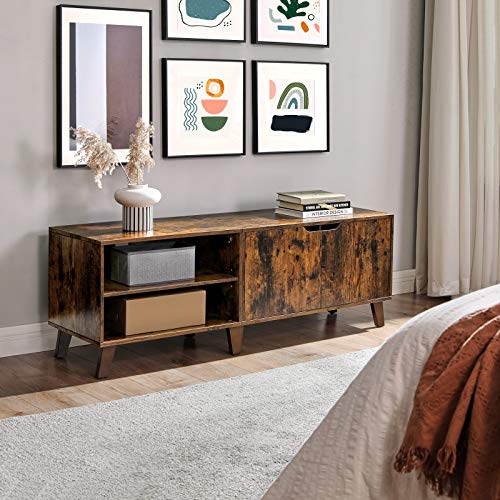 TV Cabinet with 2 Doors - Rustic Brown