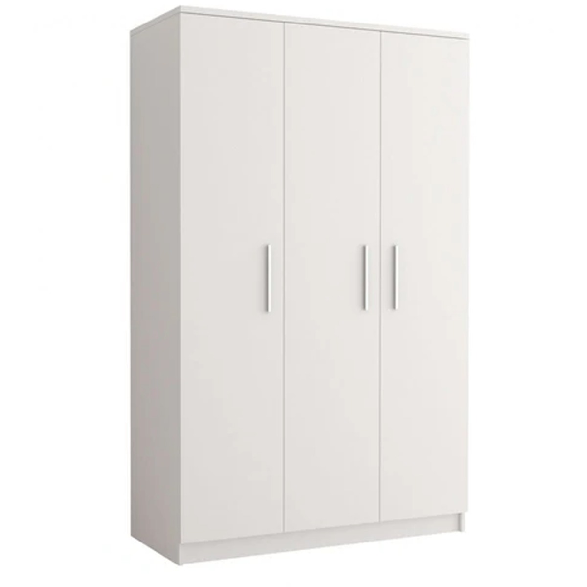 ORMISTON 3 Door Wardrobe White Matt - 120cm